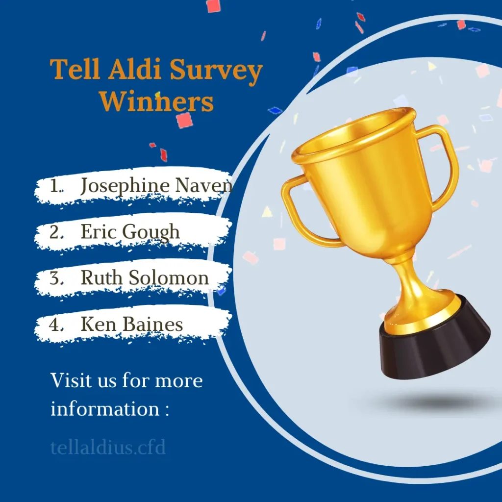 Tell Aldi Survey Winners